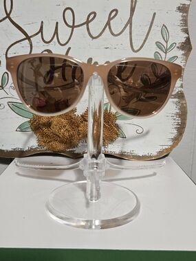 Costa Rose Gold Frame Sunglasses with Brown Lenses